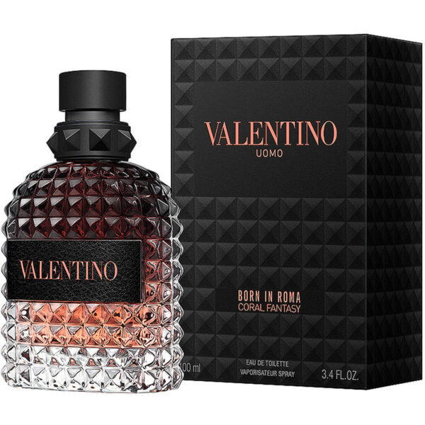 Perfumy Męskie Valentino EDT Born In Roma Coral Fantasy - obrazek 2