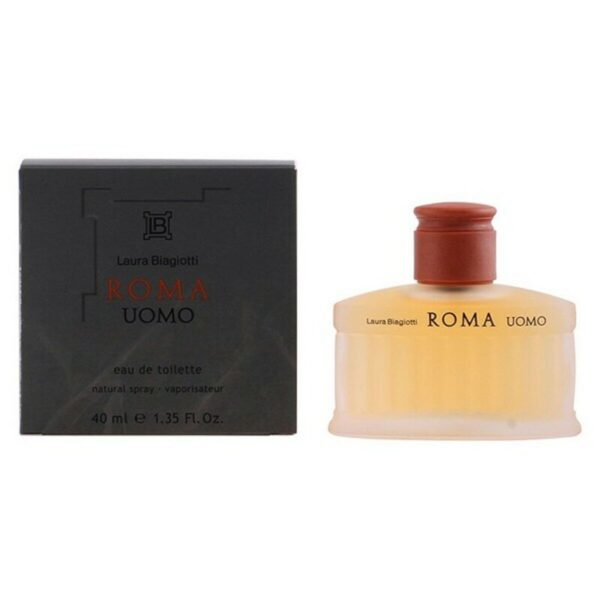 Perfumy Męskie Roma Uomo Laura Biagiotti F11A000N EDT 40 ml - obrazek 2